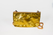 Torebka kopertówka - Cytrynowe złoto
