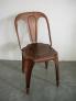 Krzesło rdzawe z deską - zdjęcie 2